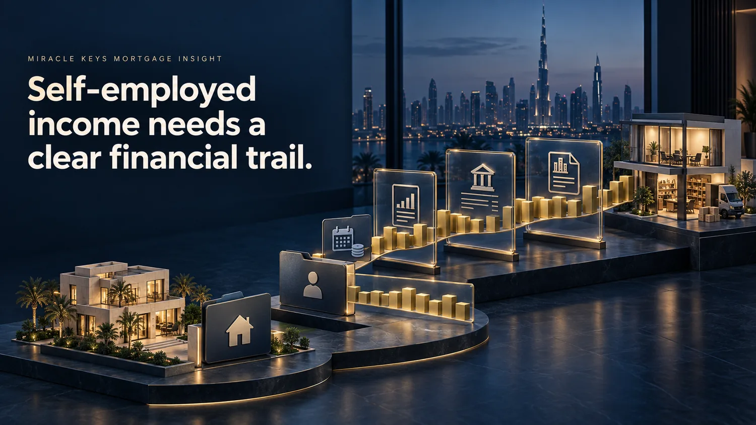 Self-Employed Mortgage in the UAE: Eligibility, Documents & How Banks Assess You