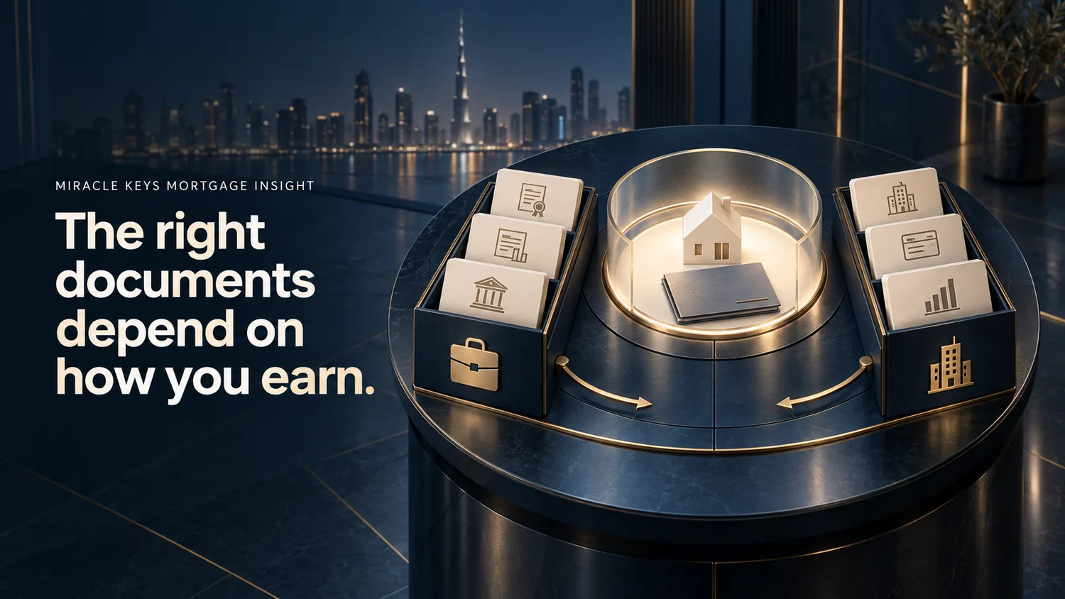 UAE Mortgage Documents Checklist: Salaried vs Self-Employed